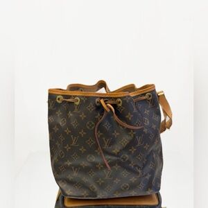 Louis Vuitton Petit Noé Monogram‎ Bucket Bag Made in France 2015